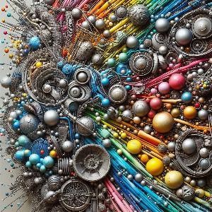 colorful abstract art with circles (9)